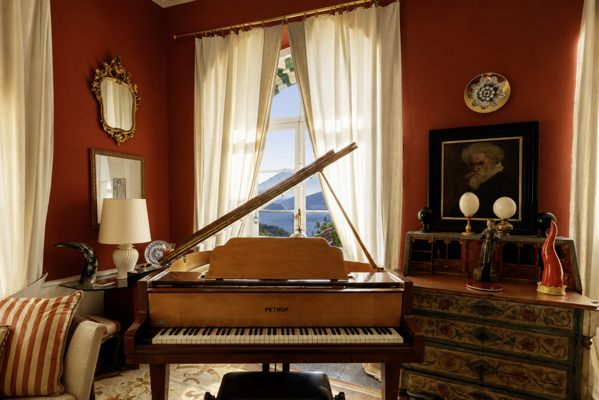 Prestigioso palazzo d’epoca nel cuore di Cargiago, antico borgo del XV secolo vista Lago
