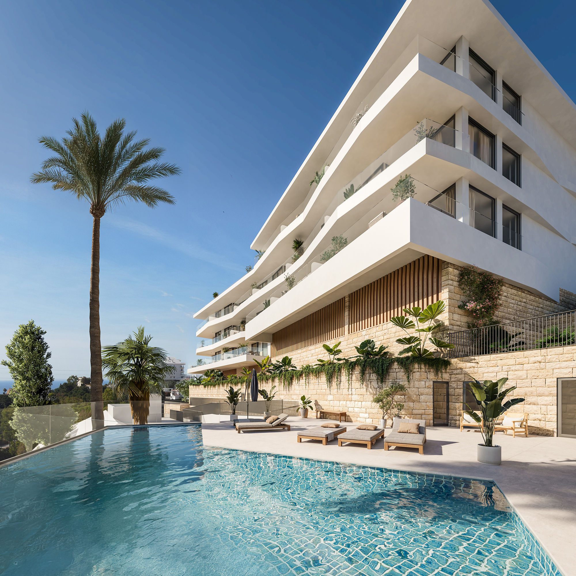 Exclusivos apartamentos con vistas al mar y a la montaña en Torreblanca