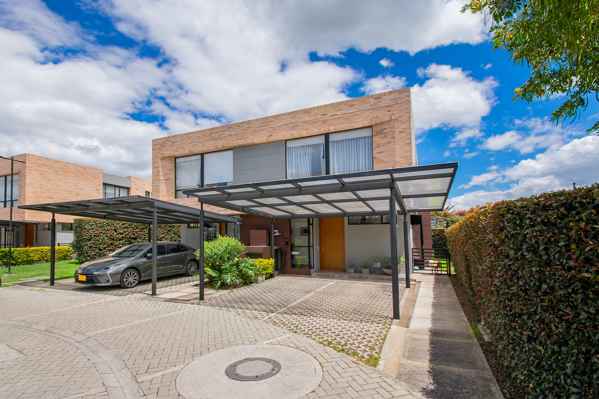 Casa en conjunto con clubhouse para venta en Cajicá