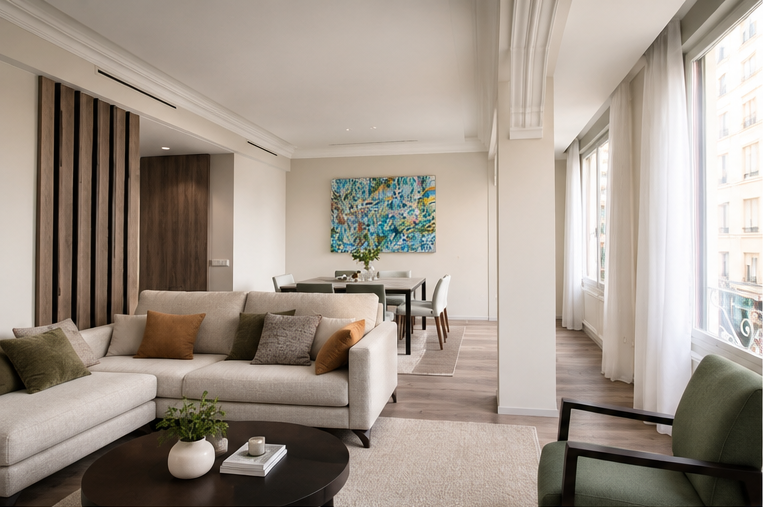 Luxurious home next to "Torres de Quart"