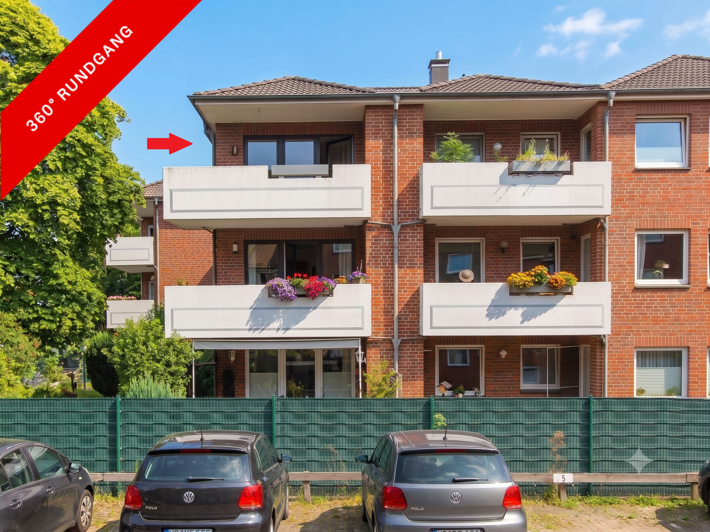 Komfortable 3‑Zimmerwohnung im 2. OG mit großzügigem Dachboden, Stellplatz, zentral und ruhig gelegen in Delmenhorst! [AI-modified]