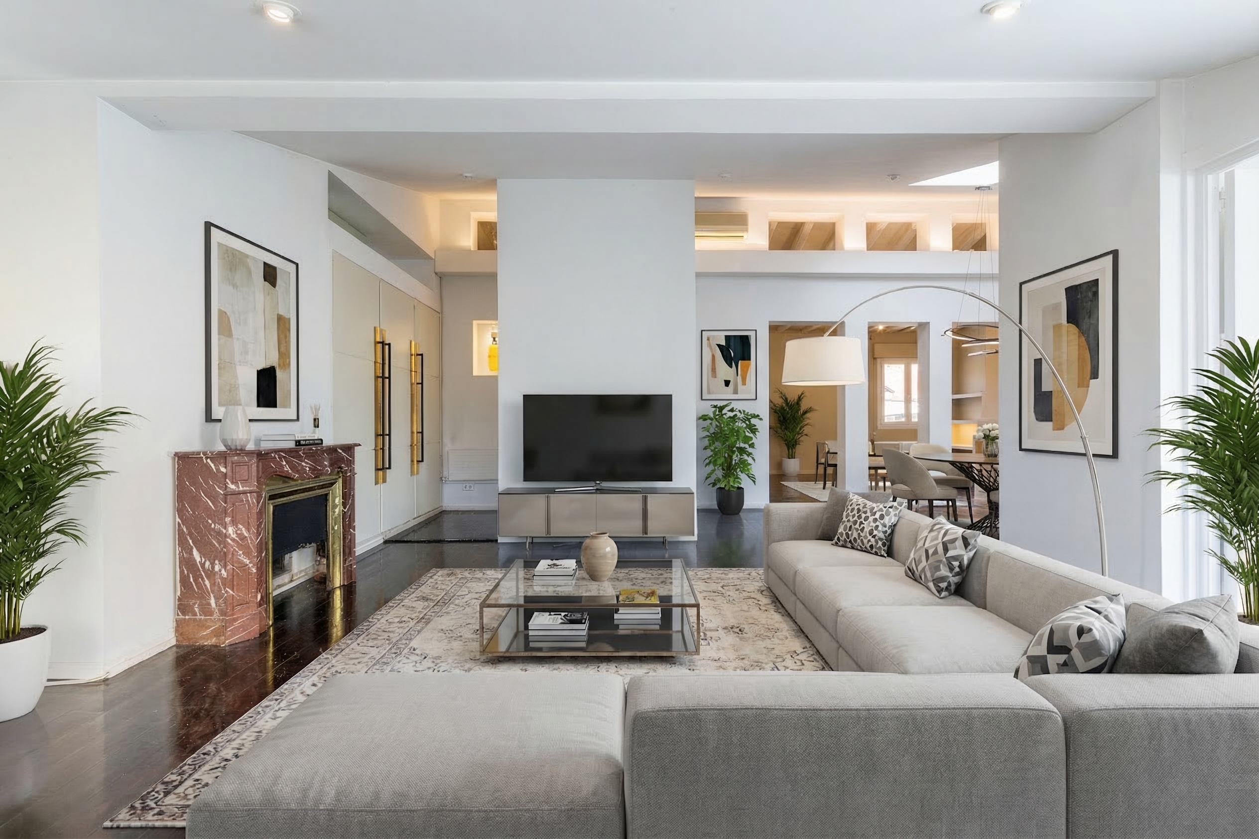 Exclusive designer penthouse in Justicia [AI-modified]
