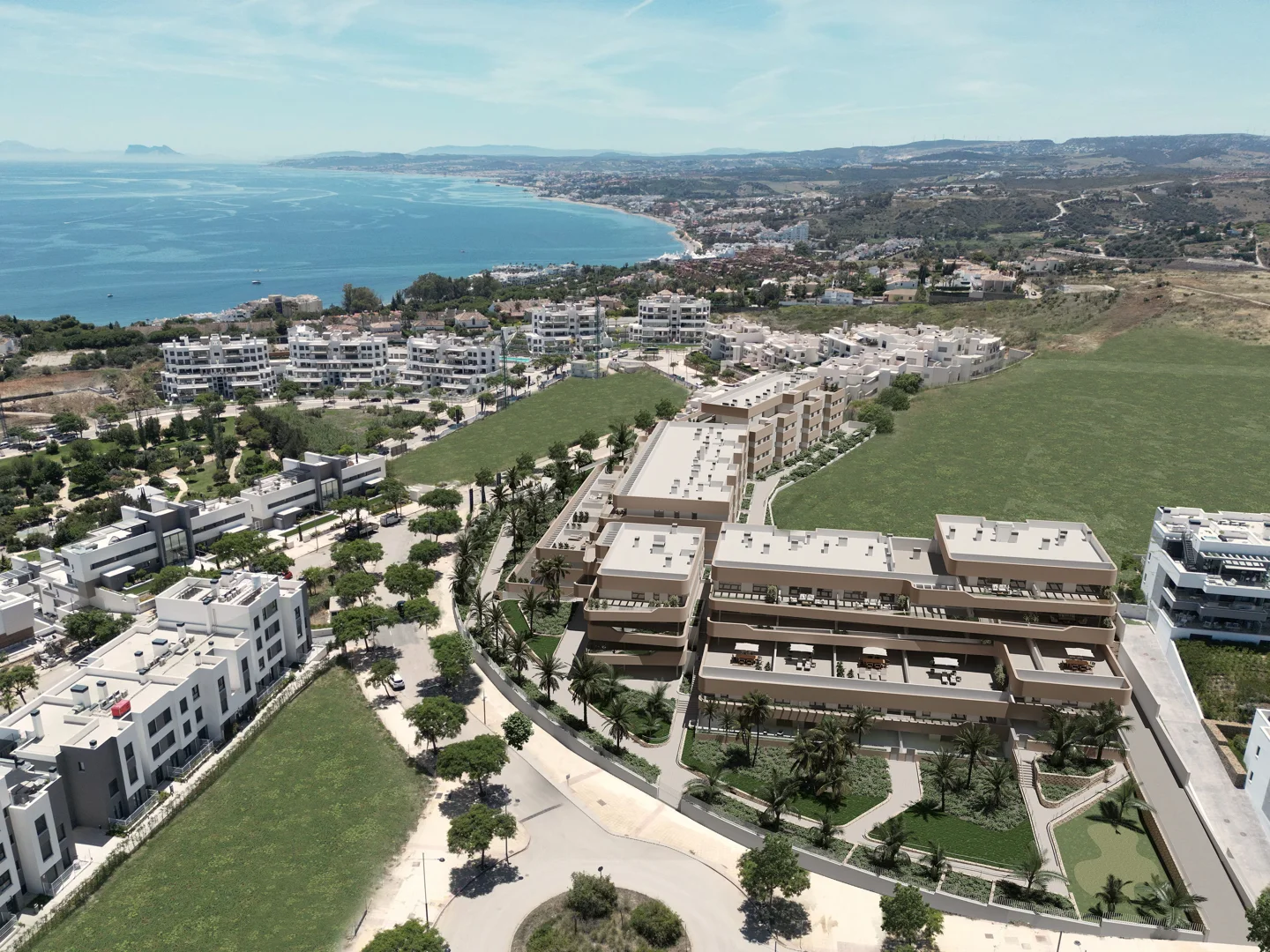 New development close to the port of Estepona