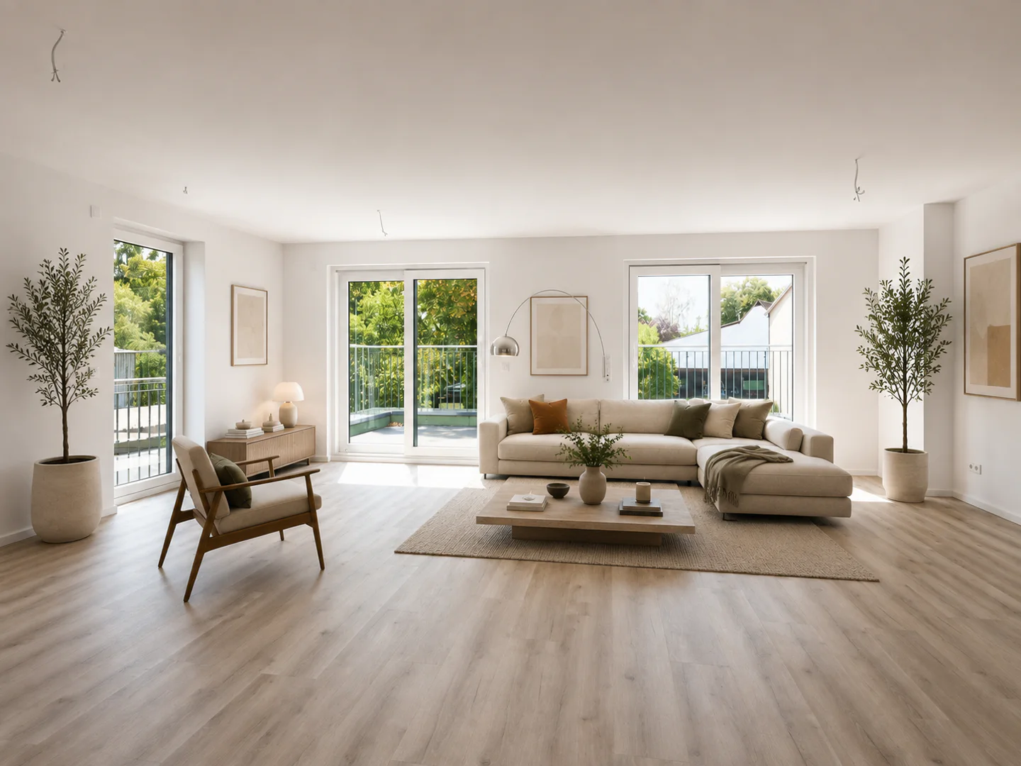 Lichtdurchflutete Architektenwohnung mit großem Balkon - Photo 5