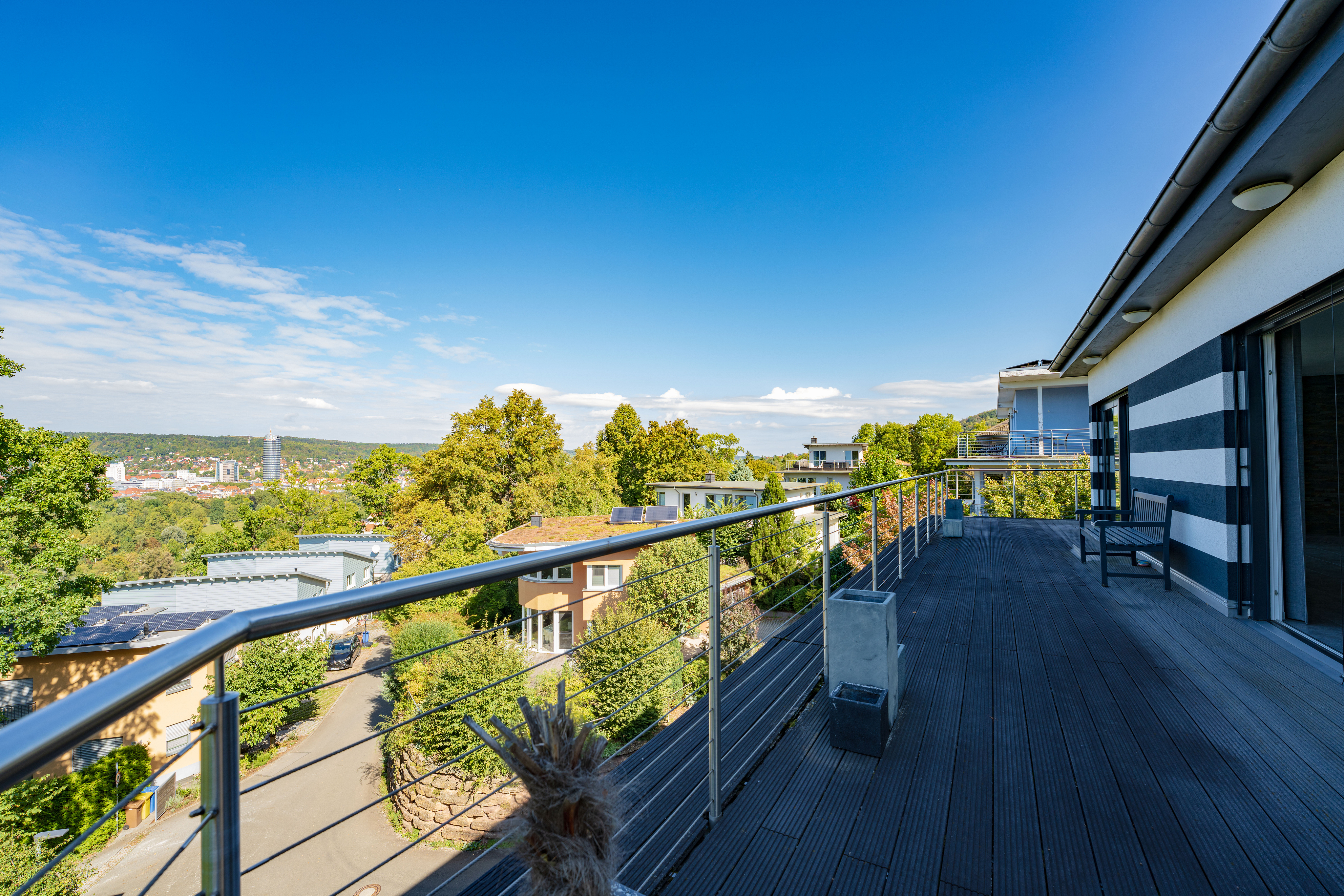 Über den Dächern Jenas – Exklusives Penthouse mit spektakulärem Panoramablick