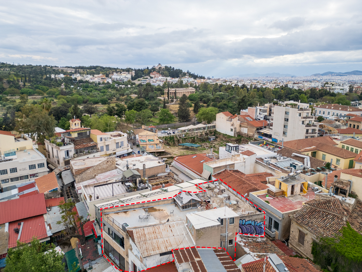 Whole-floor property with Acropolis view in Monastiraki