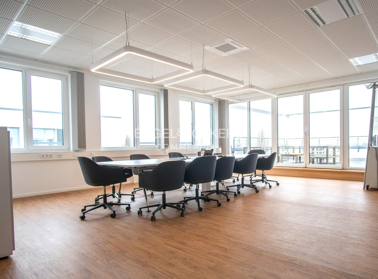 Helles Büro in Adlershof