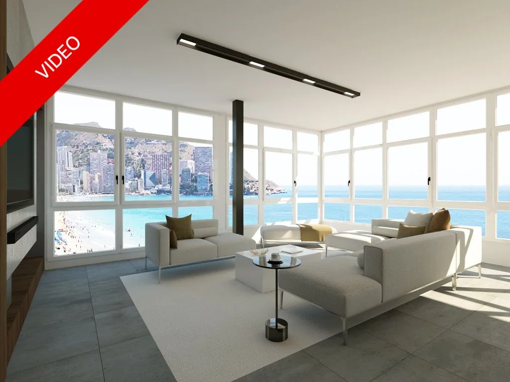 Penthouse with spectacular views on the 1st line