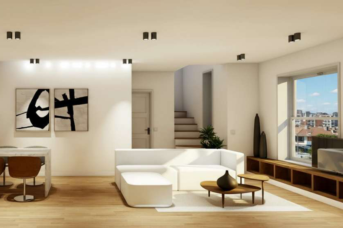 Corner 3rd floor maisonette in Votsi