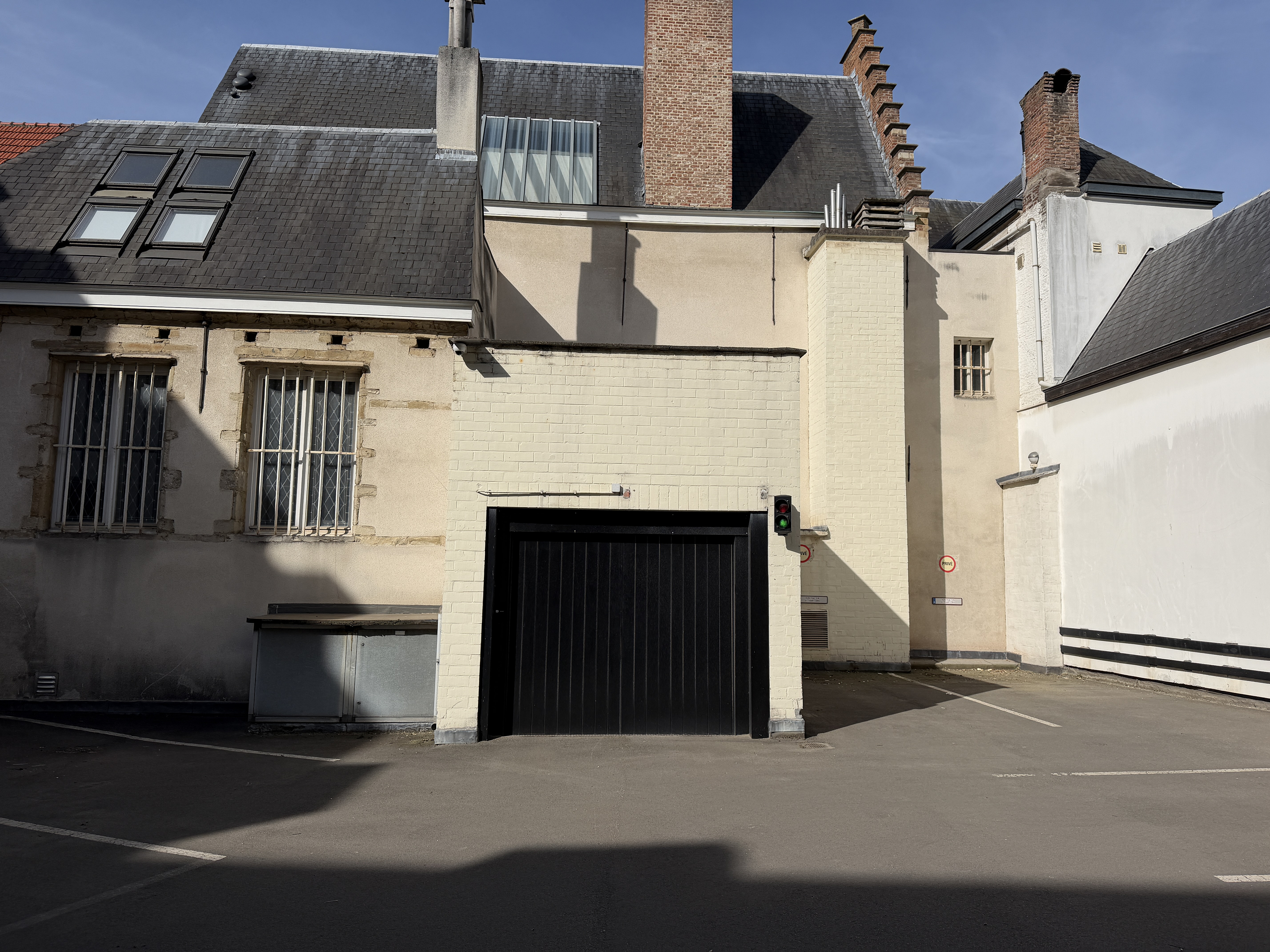 Underground parking space, Antwerp city center