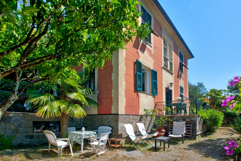 Historische Residenz aus dem späten 19. Jahrhundert in Sestri Levante
