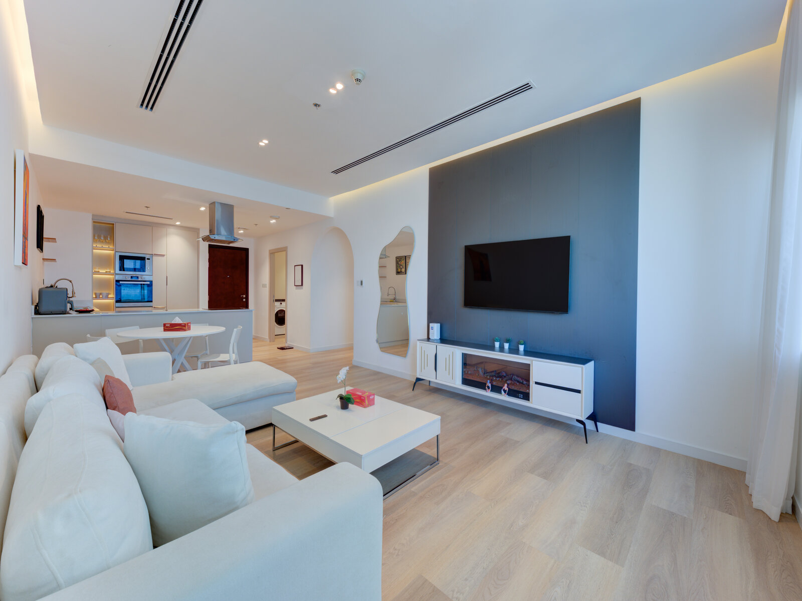 Fully Furnished| Upgraded | 1BR + maids