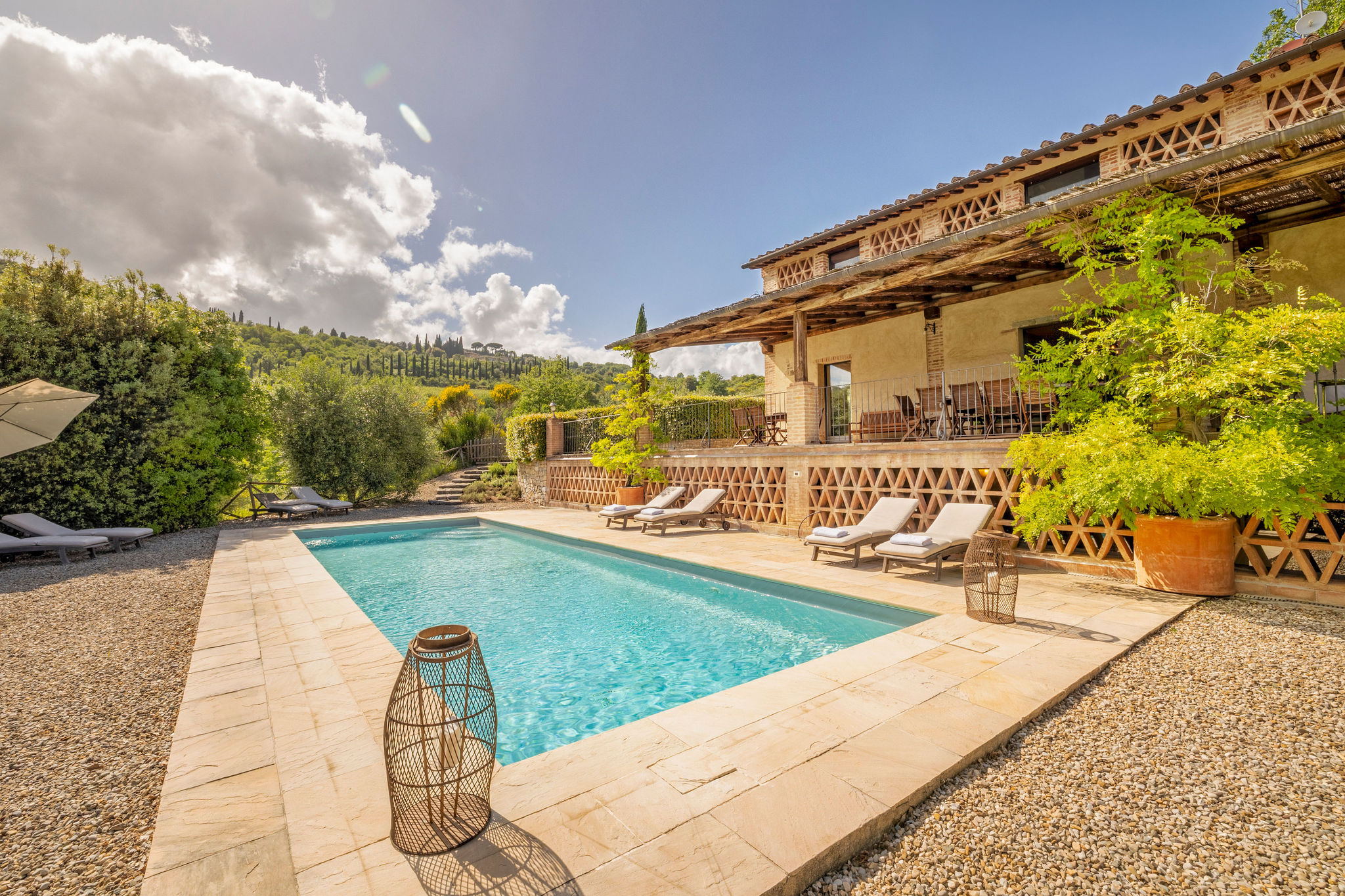 Dimora unica nel Chianti: stile toscano, piscina e acqua termale