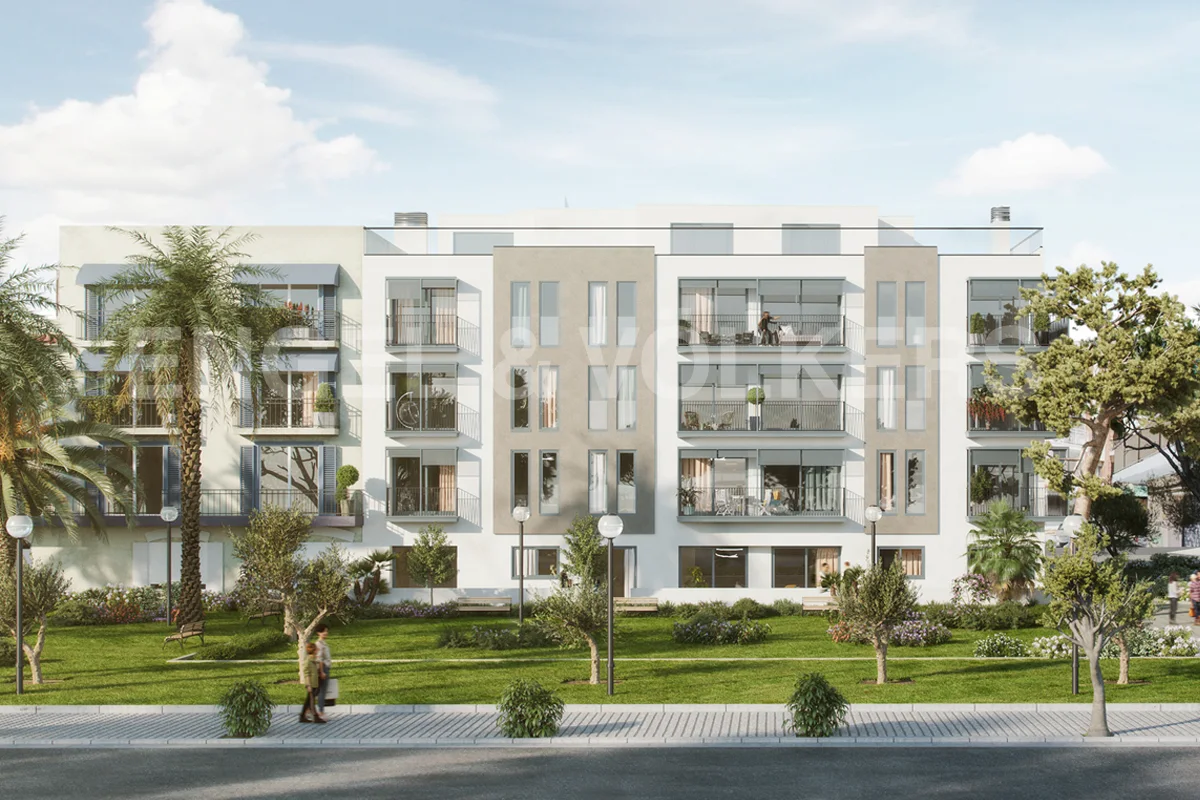 New development on the seafront next to Sitges