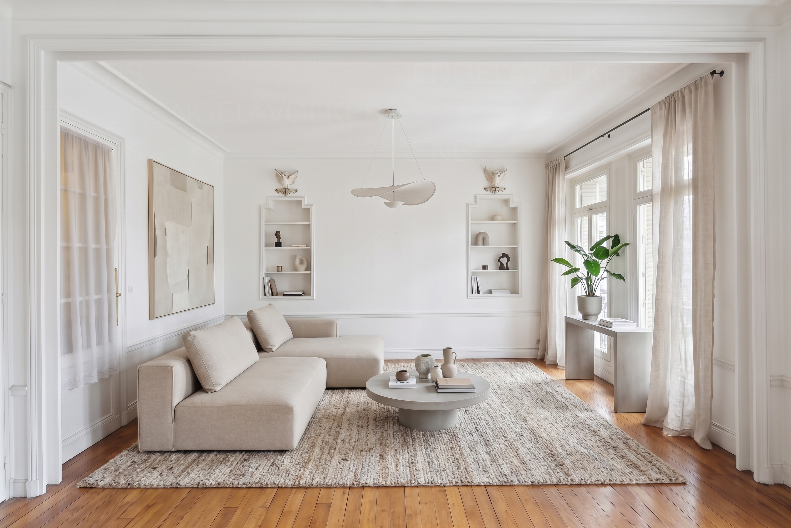Champ de Mars - Apartment with Eiffel Tower view - 2 bedrooms [AI-modified]
