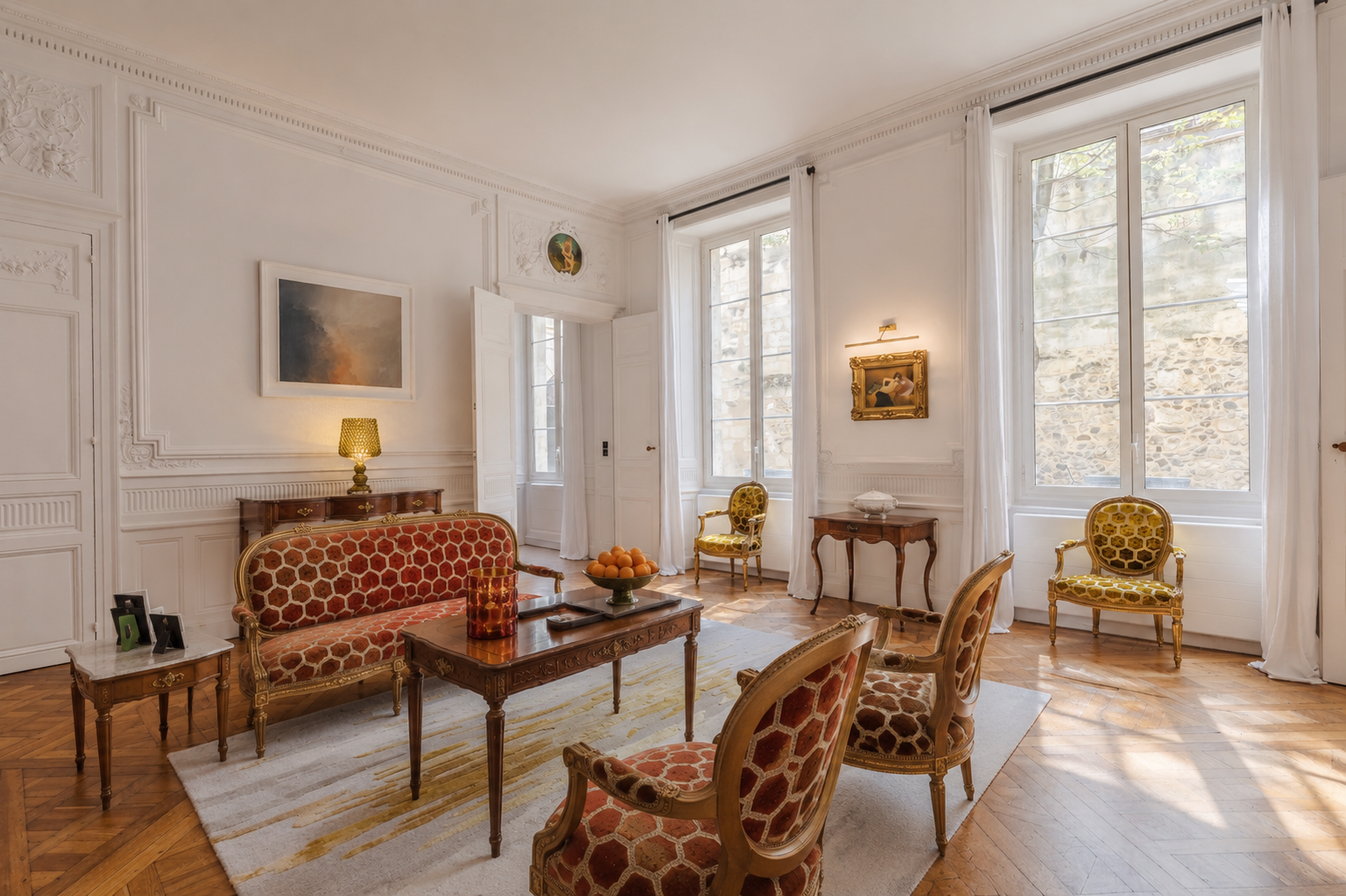 Character apartment — Private Mansion — Bordeaux city center