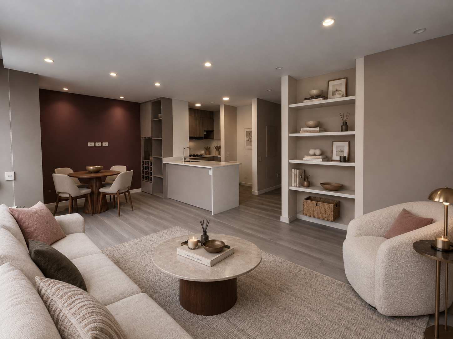 Moderno apartamento exterior para venta en El Virrey