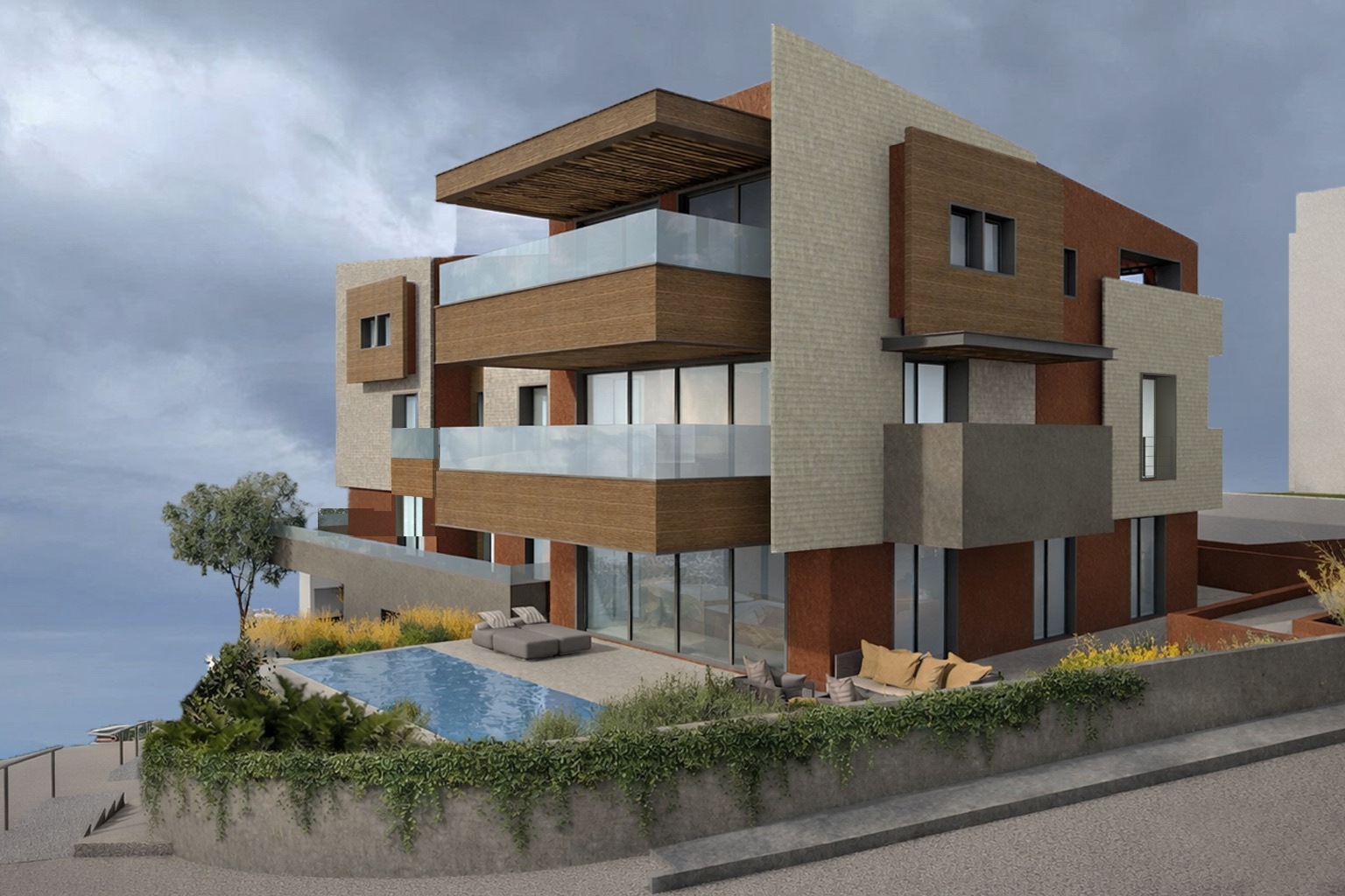 Maisonette with stunning view in Panorama