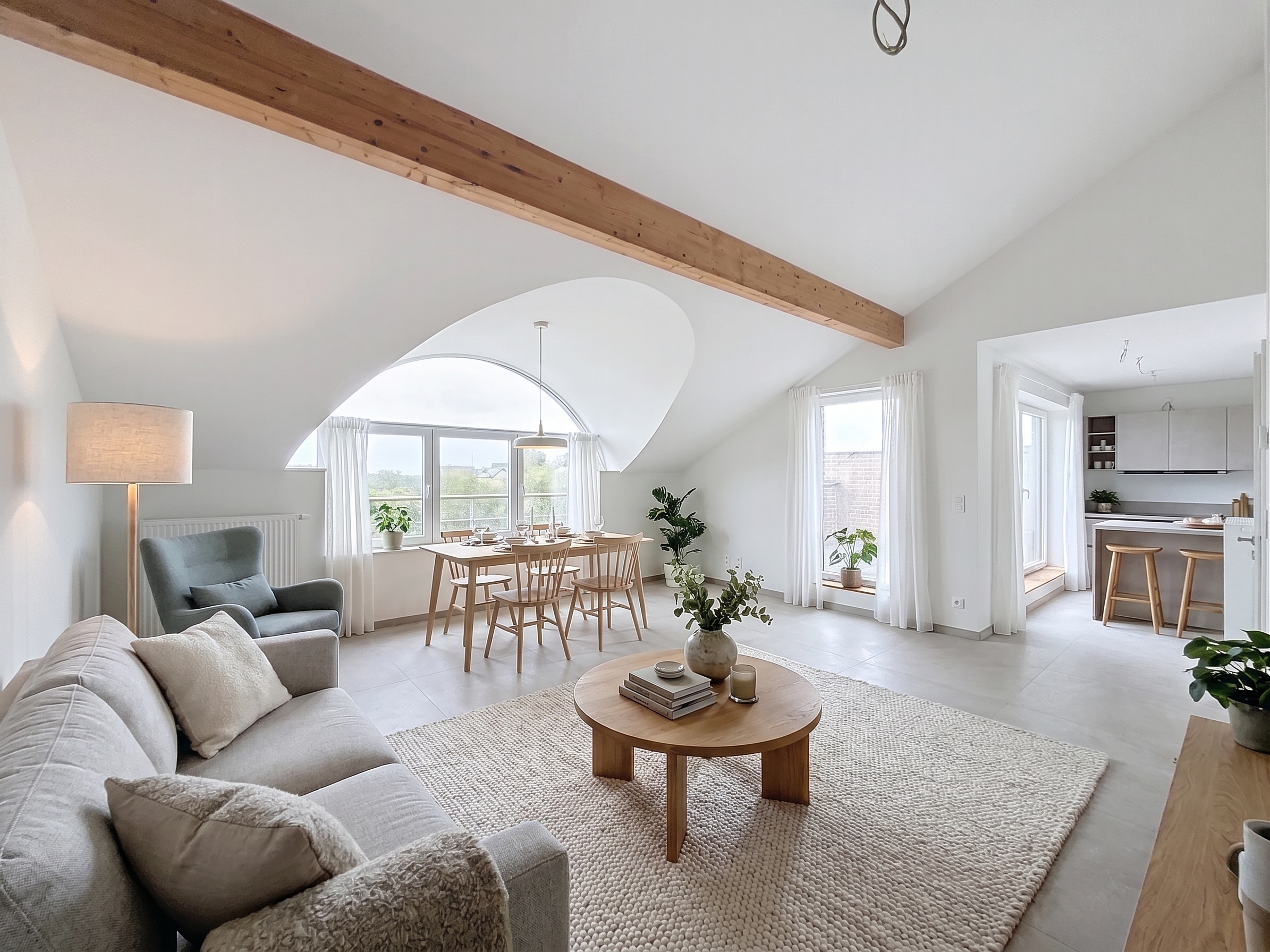 Nieuw duplex met 2 slaapkamers in Plombières