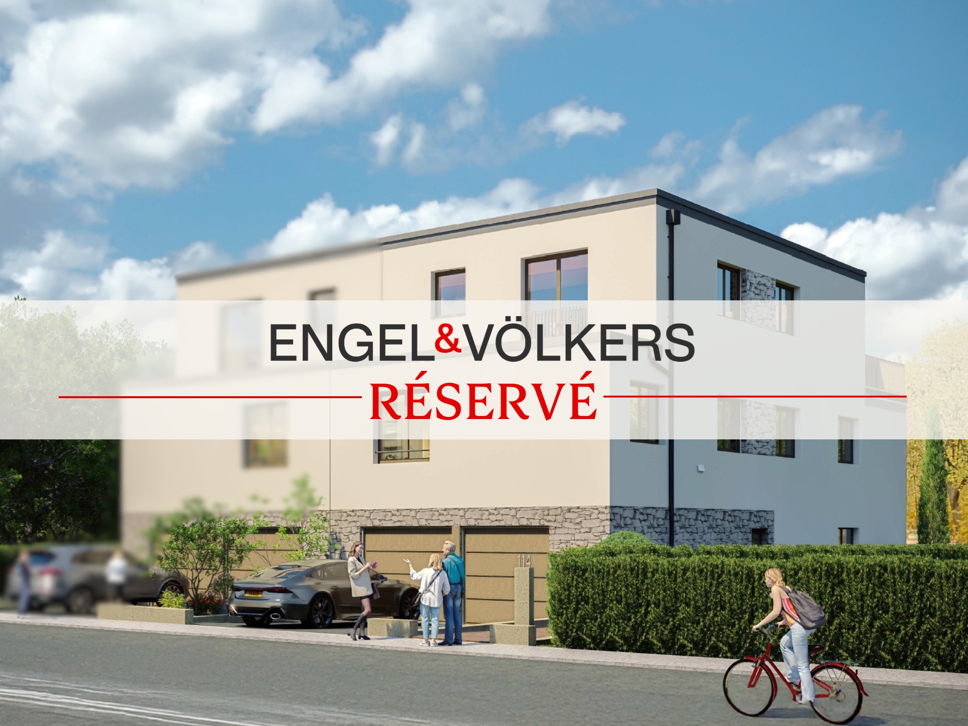 VEFA - 3-bedroom duplex with terrace and garden in Keispelt