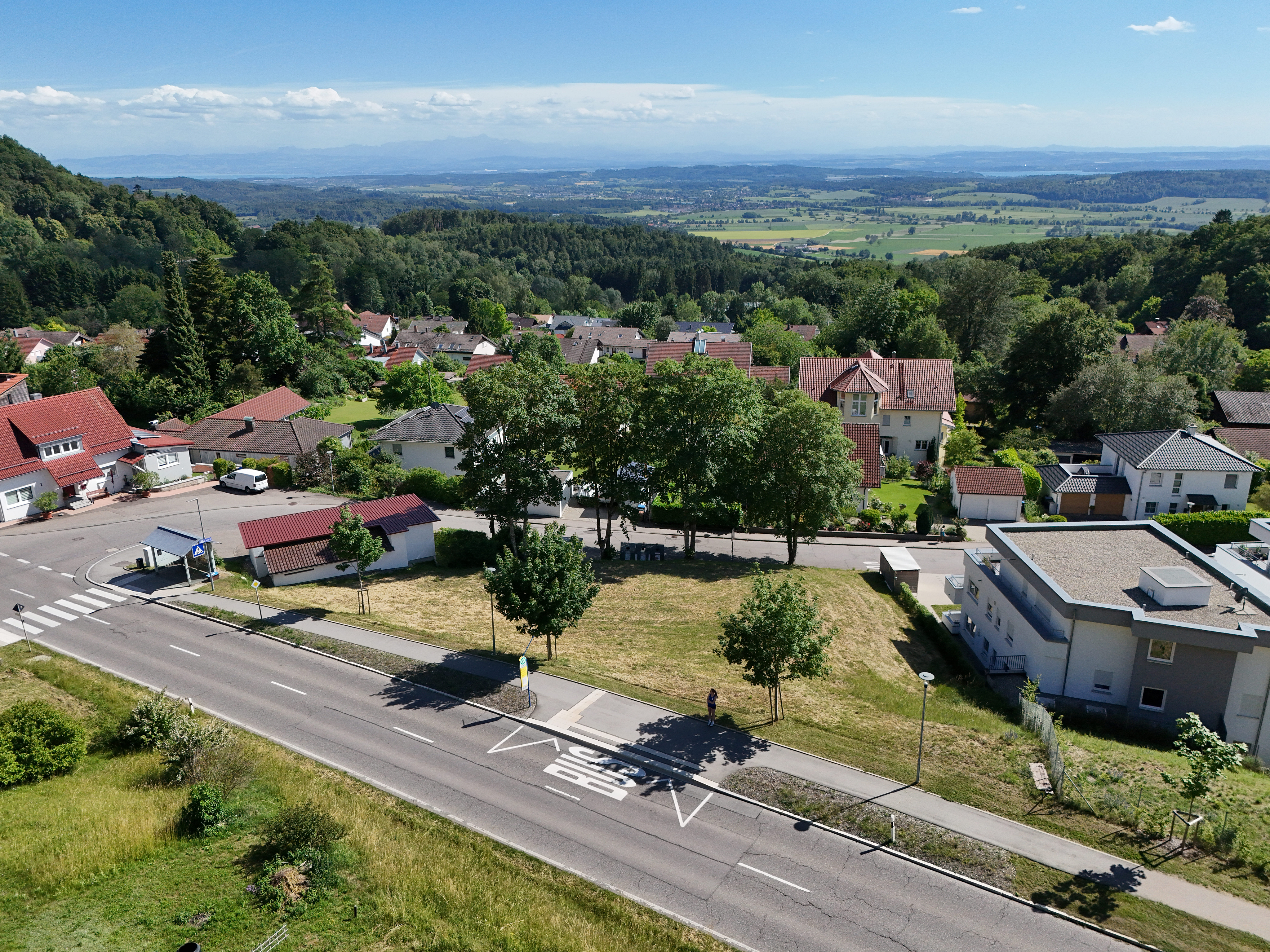 Großes Baugrundstück mit Weitsicht