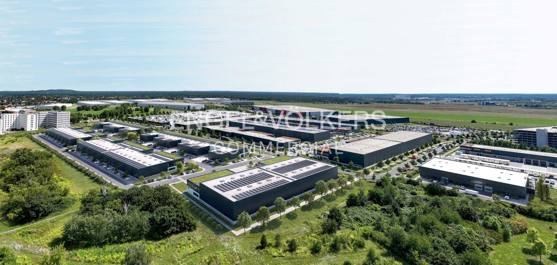 Neue Logistikflächen mit Top-Anbindung an A113 und A117