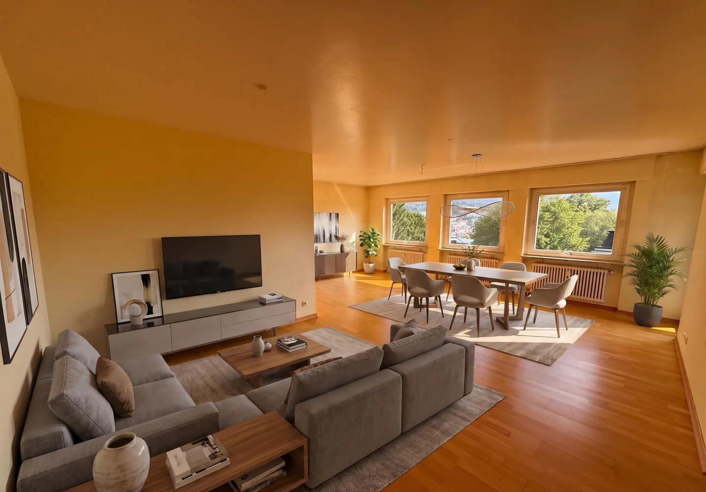Exklusive Wohnung mit Panoramablick über Baden-Baden - Foto 1