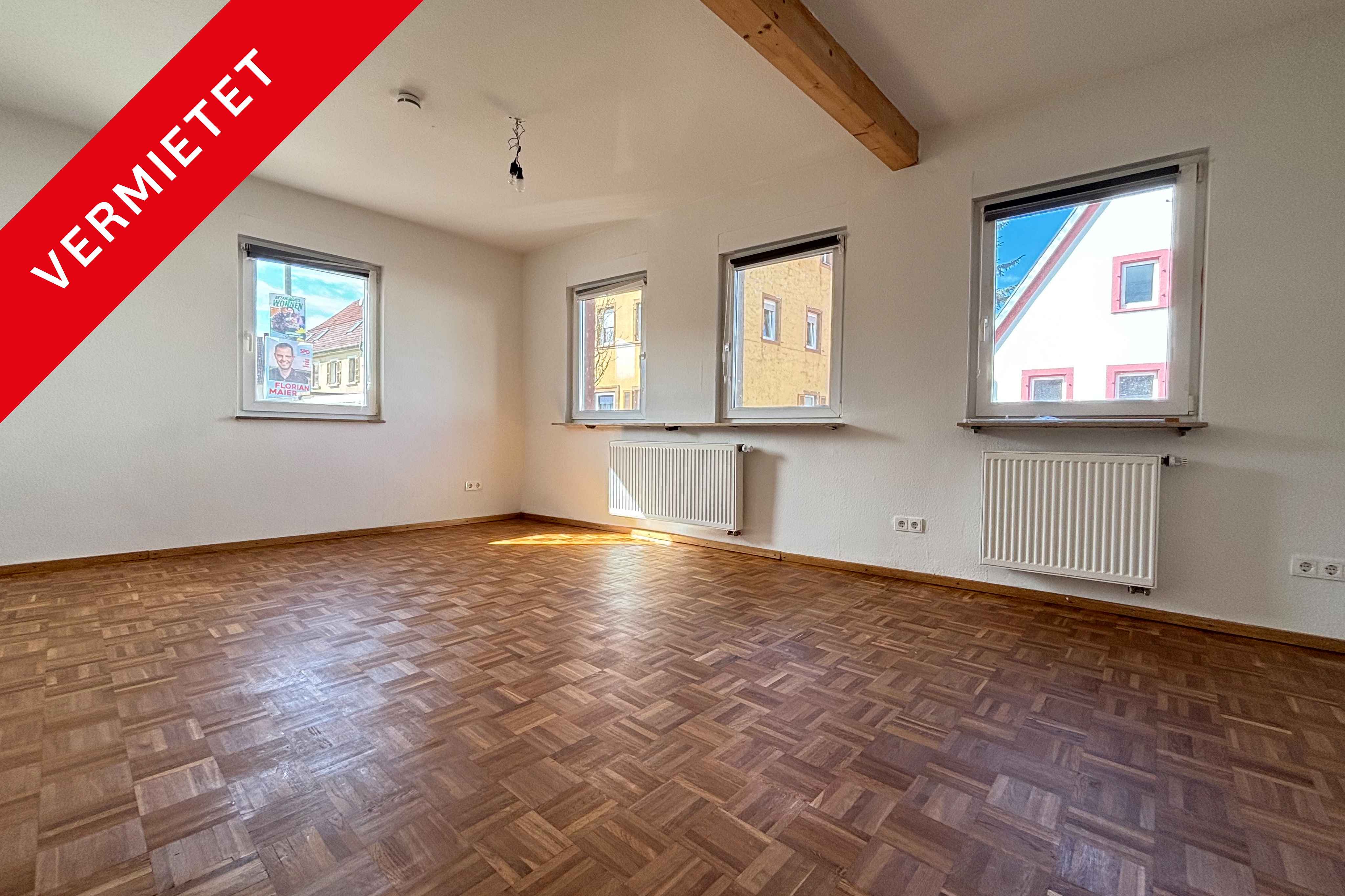 **VERMIETET** Charmant & saniert: EG-Wohnung mit gemeinschaftlichem Garten