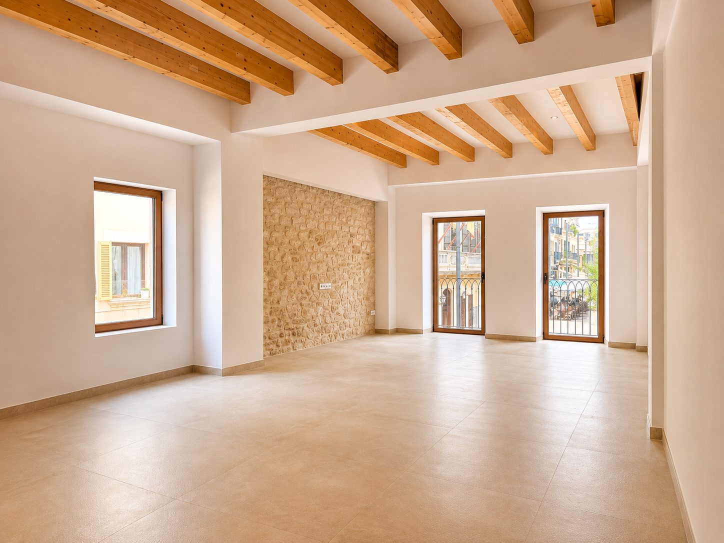 Renovated Duplex Apartment Directly by Plaça Major – Available for Long-Term Rental