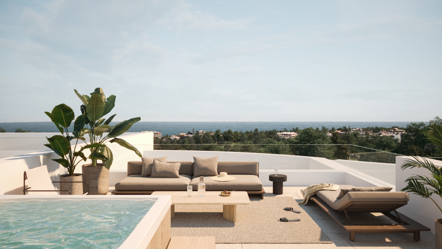 Reienhaus mit Meerblick – Riviera del Sol