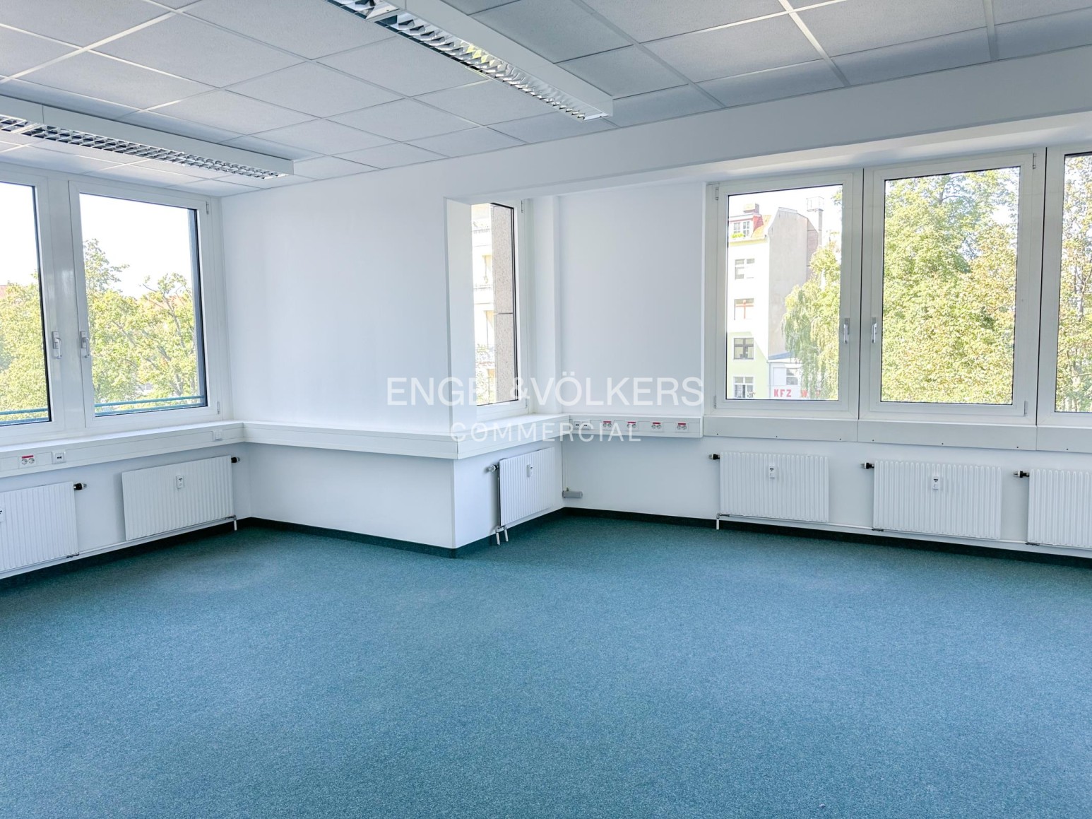 Effiziente Büros in der City West