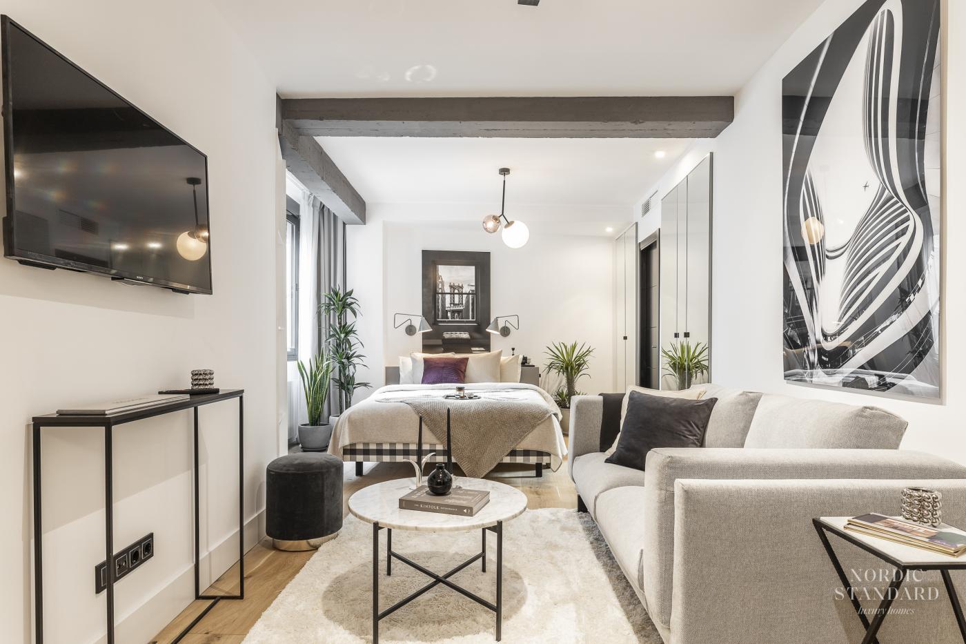 Nordischer Stil im Viertel La Castellana