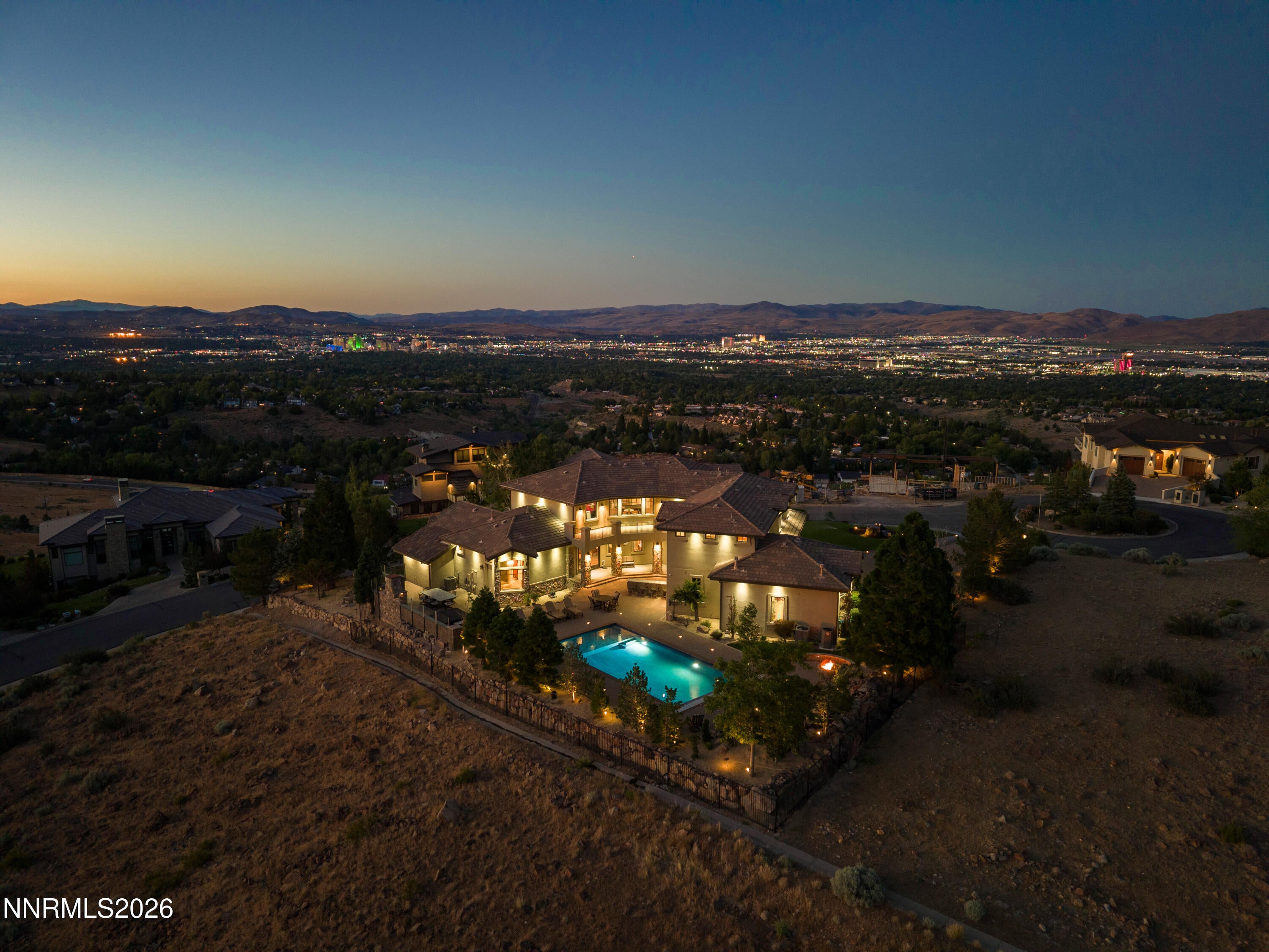 Luxury Elevated Above Reno's Skyline.