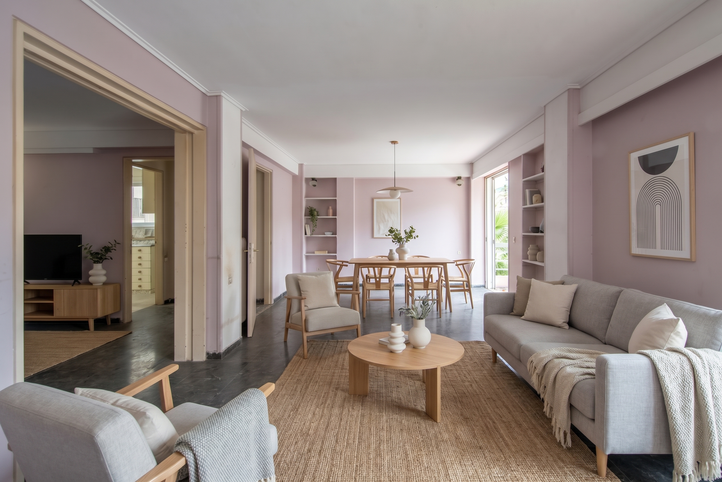 Comfortable 2-Bedroom Apartment in Palaio Faliro [AI-modified]
