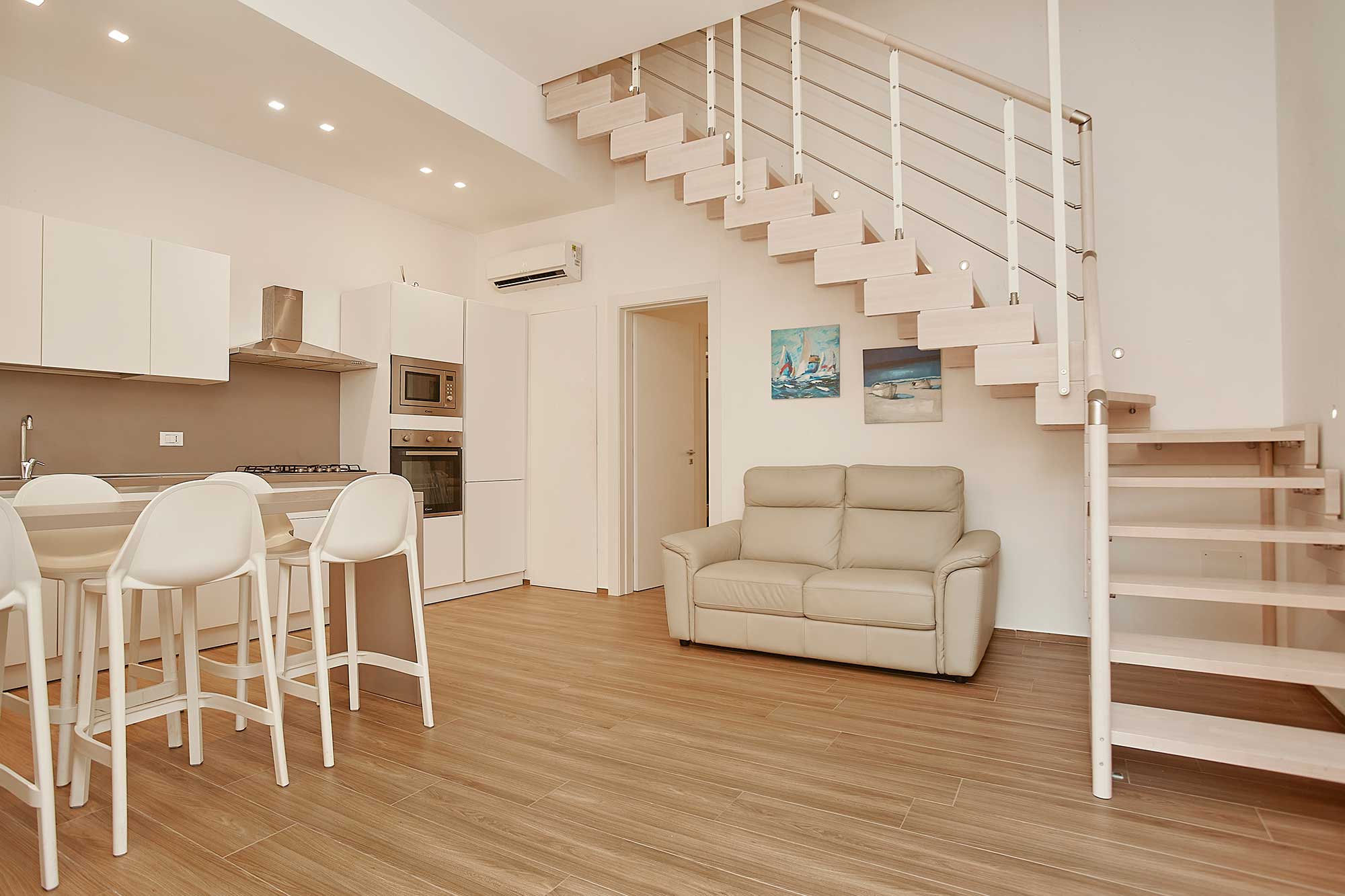Top-floor apartment with exclusive terrace, in the heart of Marsala’s historic center