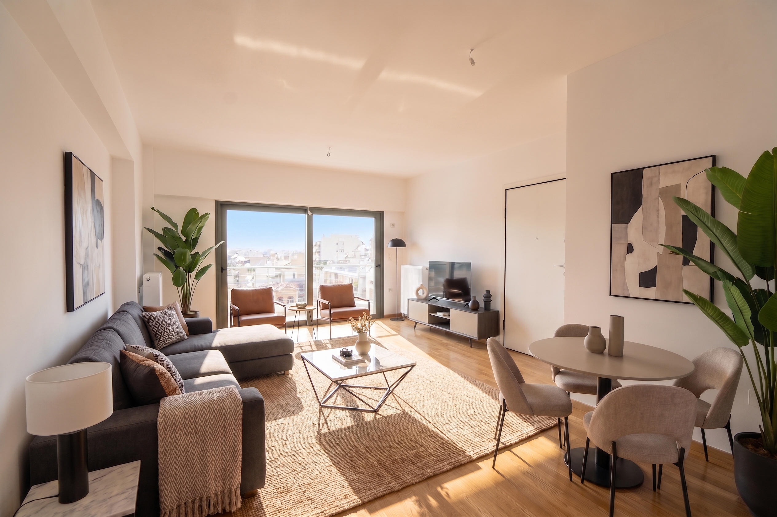 Luxurious newly built penthouse maisonette in Petralona