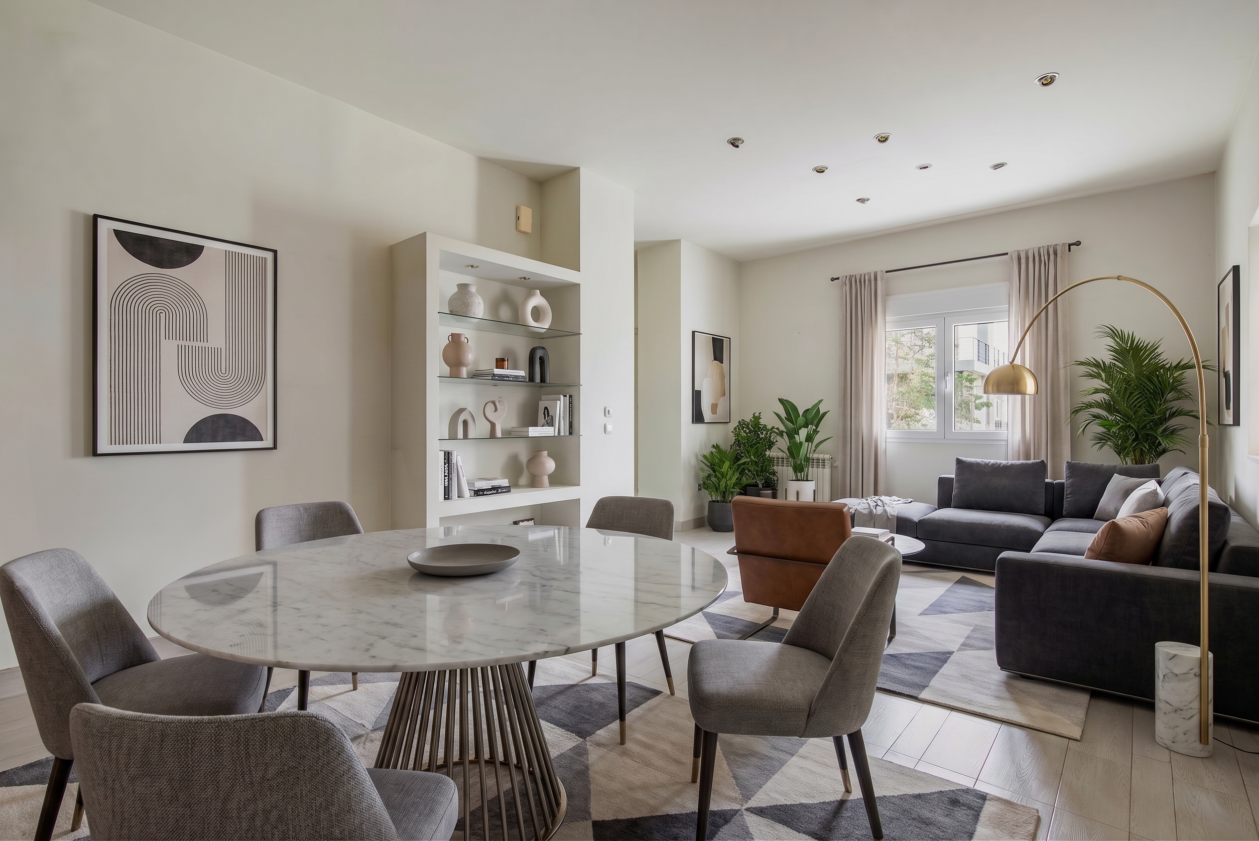 Ground floor apartment with a separate studio in Psychiko