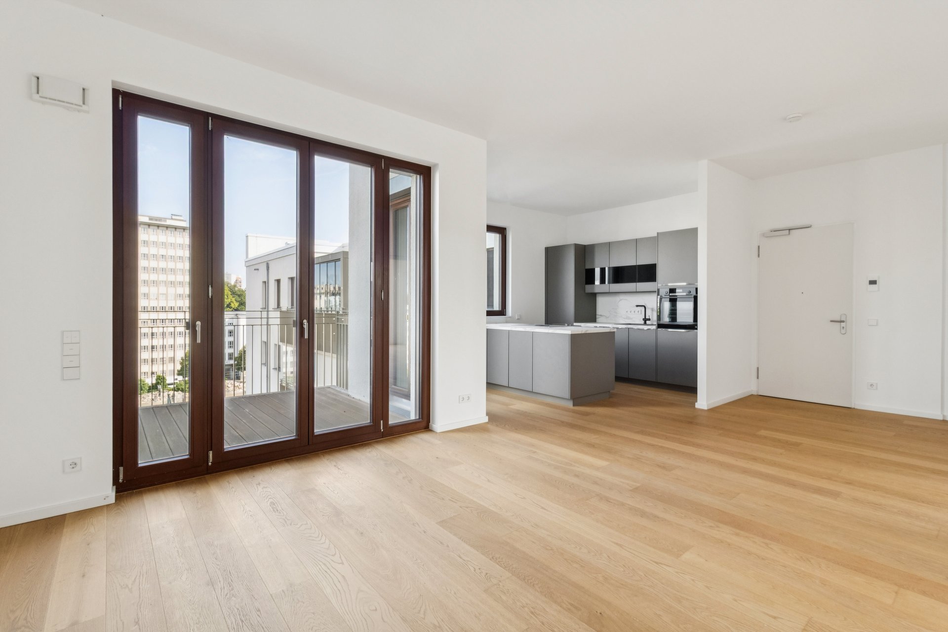 Exklusive Drei-Zimmer-Wohnung im Frankfurter Ostend – urbaner Luxus nahe EZB und Mainufer