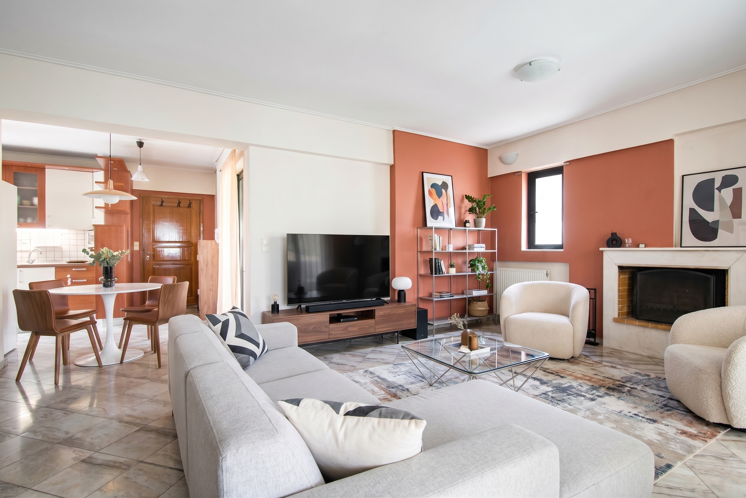 Tranquility in a 2 bedroom apartment in Agia Paraskevi
