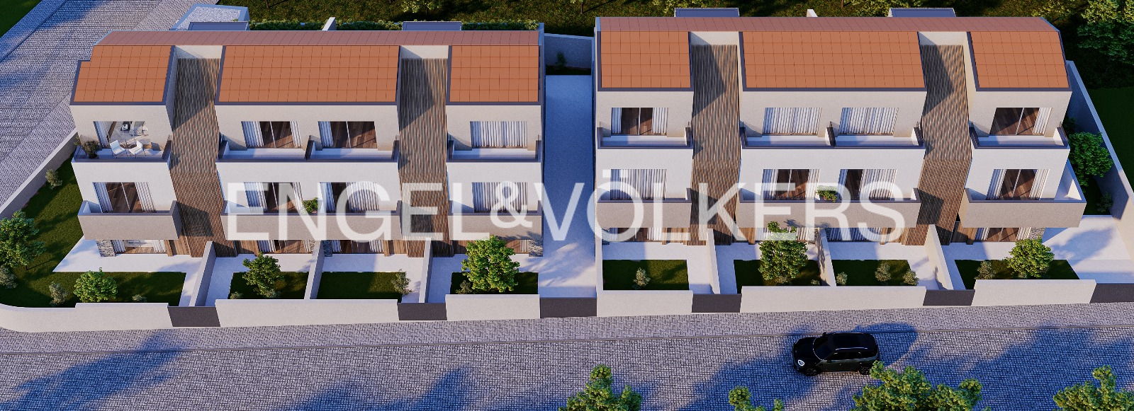 3-bedr. house in S. Félix da Marinha with lift and private garden