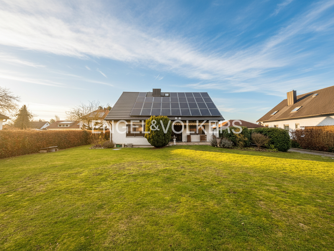Attraktives Einfamilienhaus mit Photovoltaikanlage in naturnaher Lage