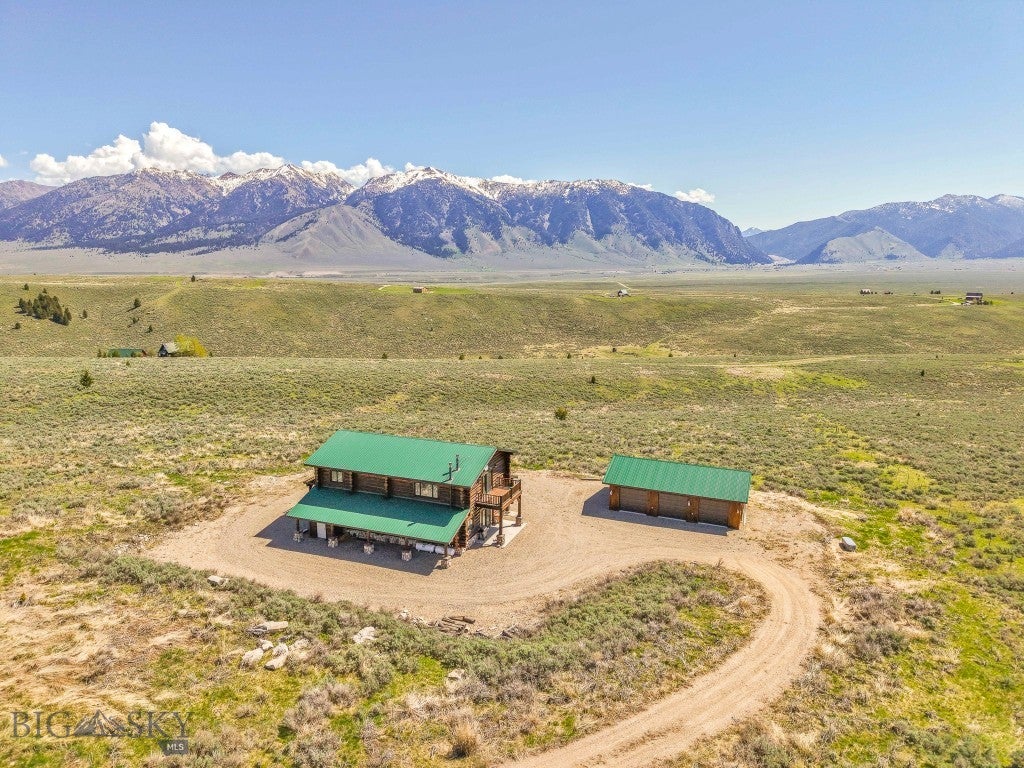 Log Cabin in the Madison Valley