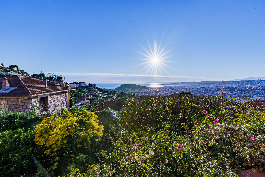 Mont Alban – Villa provençale avec vue panoramique ville et mer