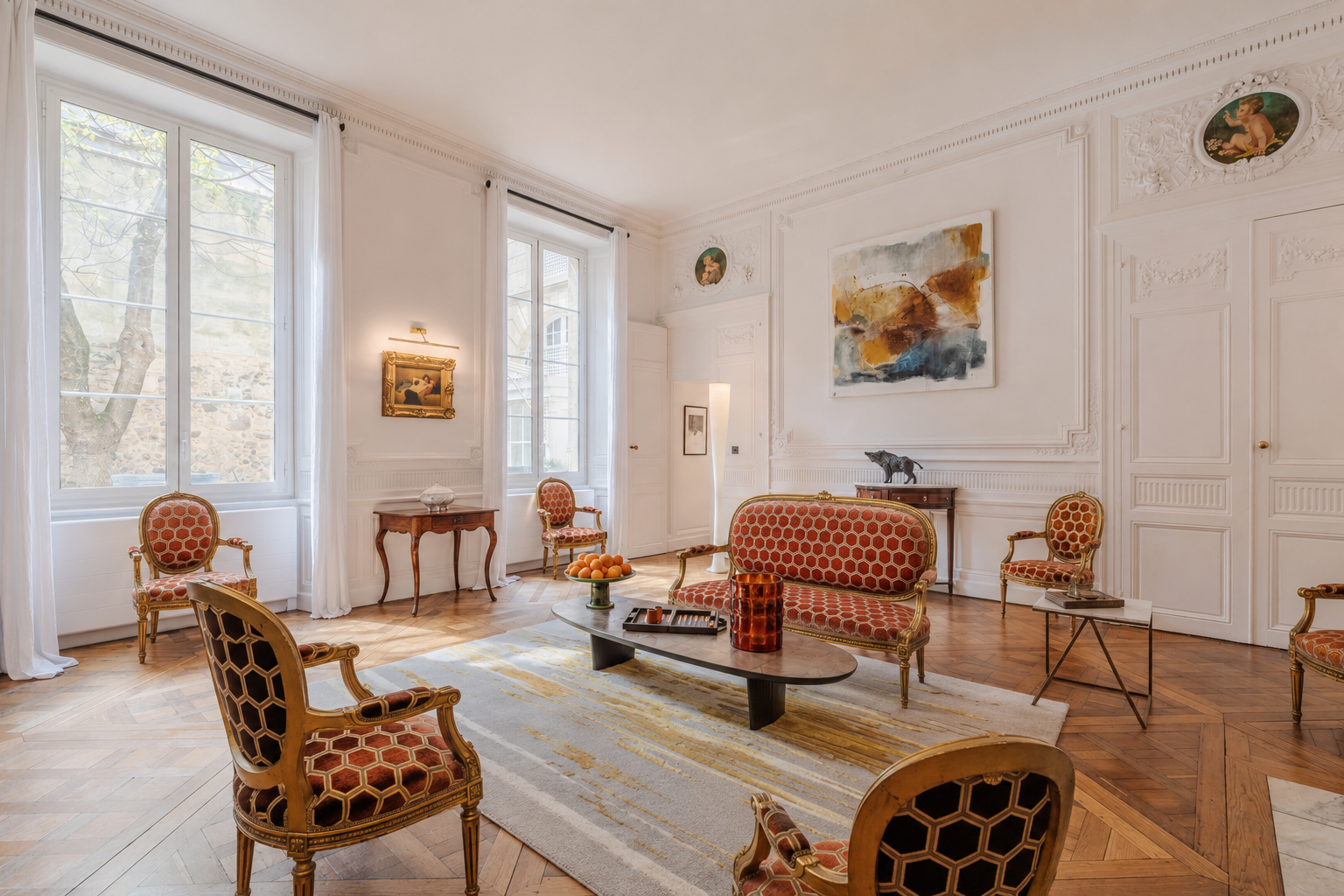Character apartment — Private Mansion — Bordeaux city center