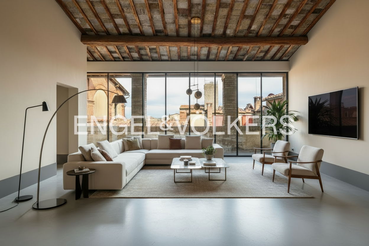 The Loft overlooking Siena