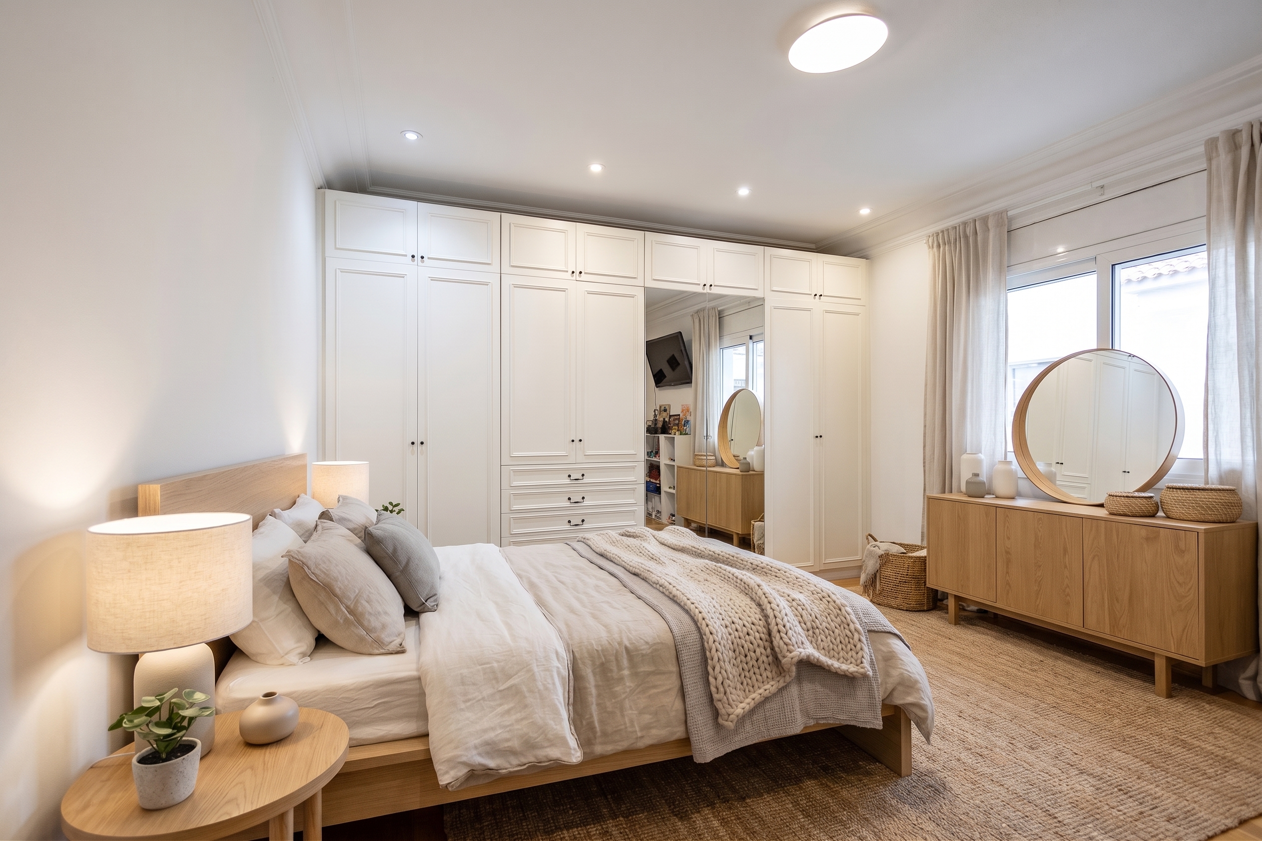 Spacious Apartment with Outstanding Potential in the Heart of Eixample Esquerra [AI-modified]