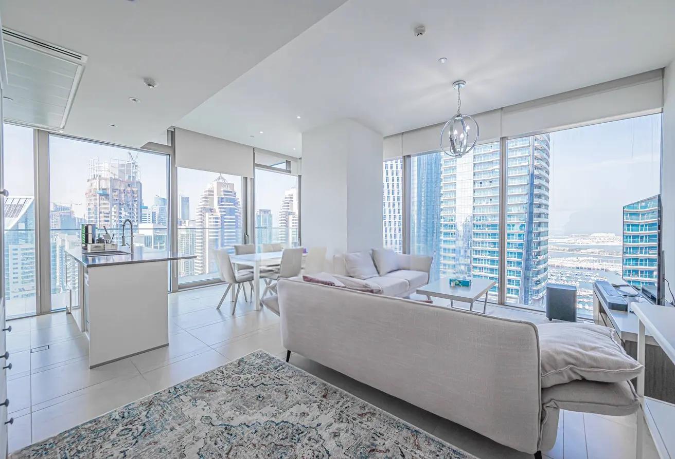High Floor | Corner Unit | Marina Views  | Vacant