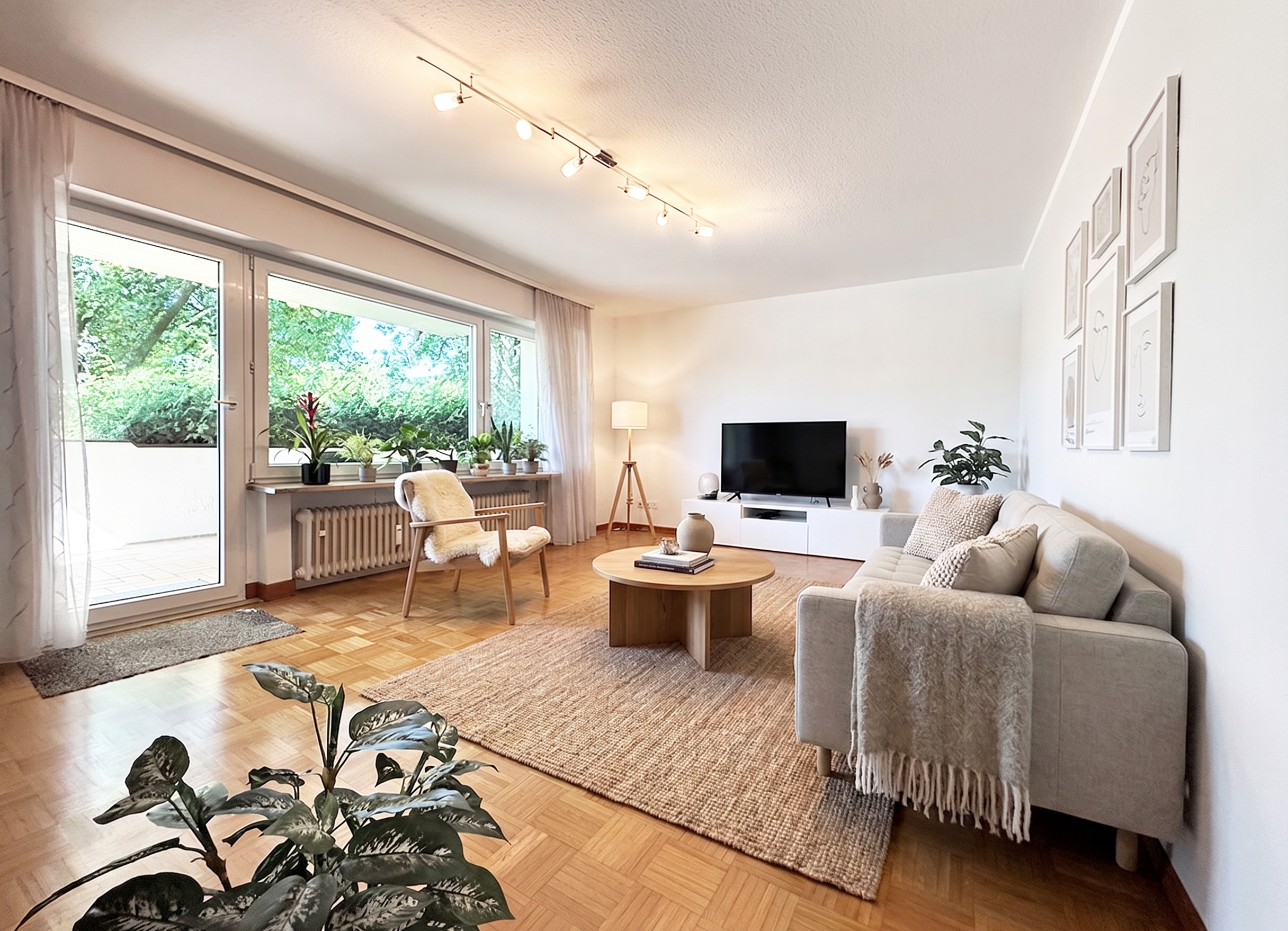 Gepflegte Vierzimmerwohnung: urban, ruhig und werthaltig in Gießener Toplage