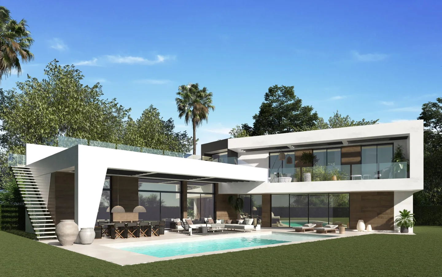 Strandseite Guadalmina: Moderne Villa in absoluter Toplage