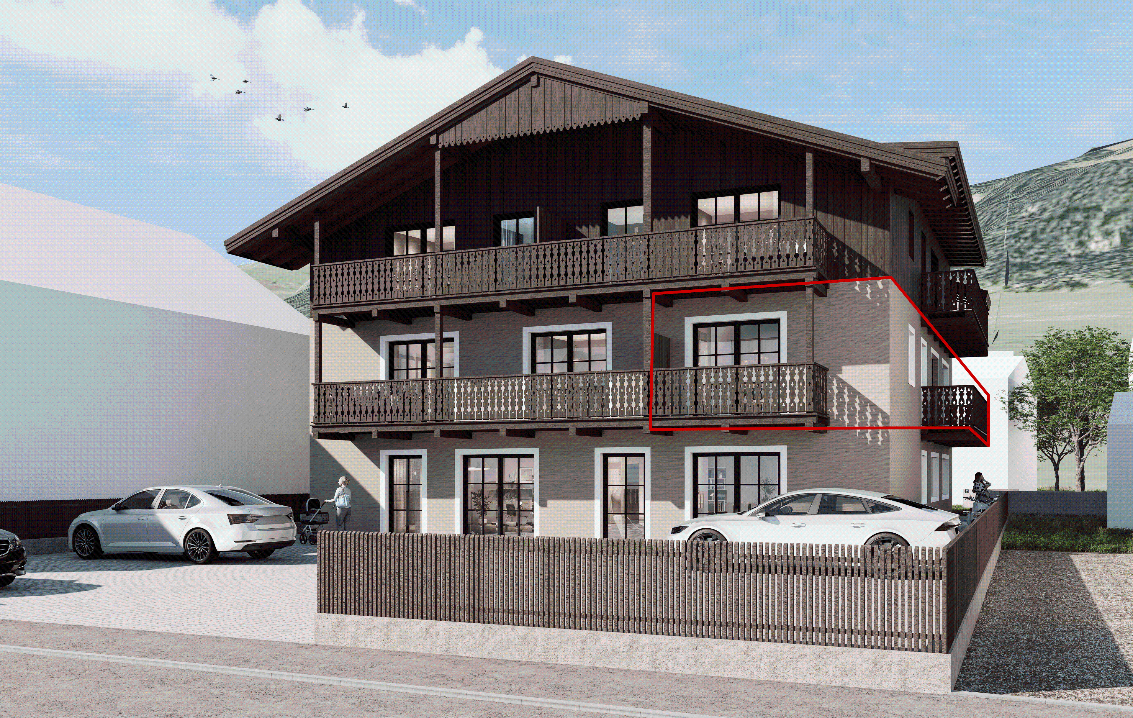 Moderne 3-Zimmer-Wohnung in zentraler Lage [KI-modifiziert]